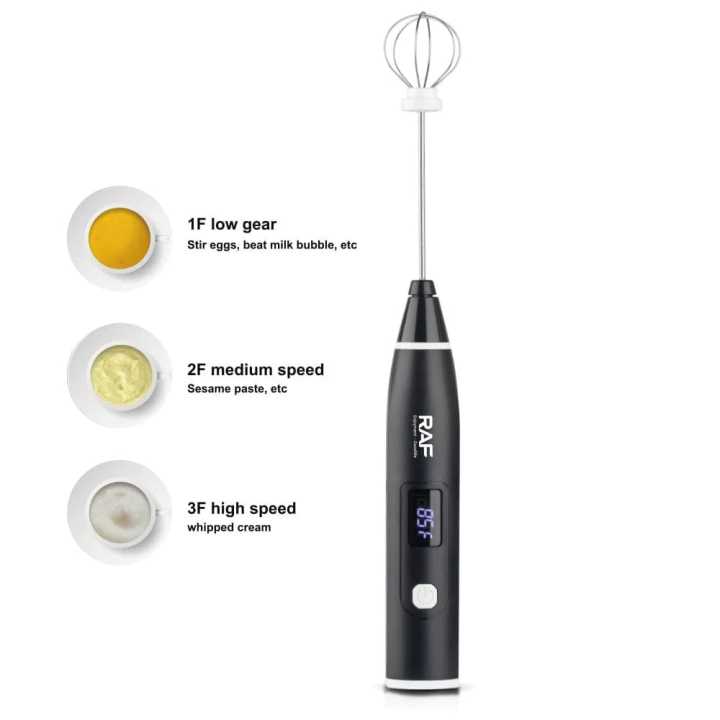 RAF Electric Egg Whisk 3-in-1 with Digital Display – R.322