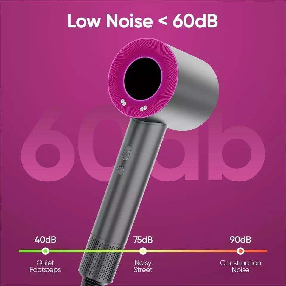 RAF Hair Dryer R.4562 Low Noise 60dB