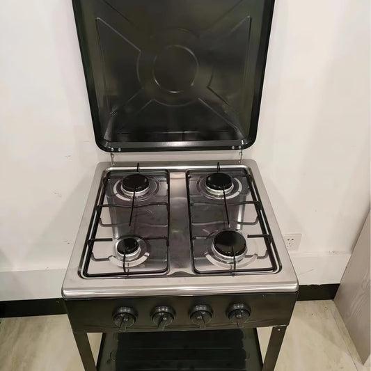 RAF R.8512 4-burner gas stove with stand – front view