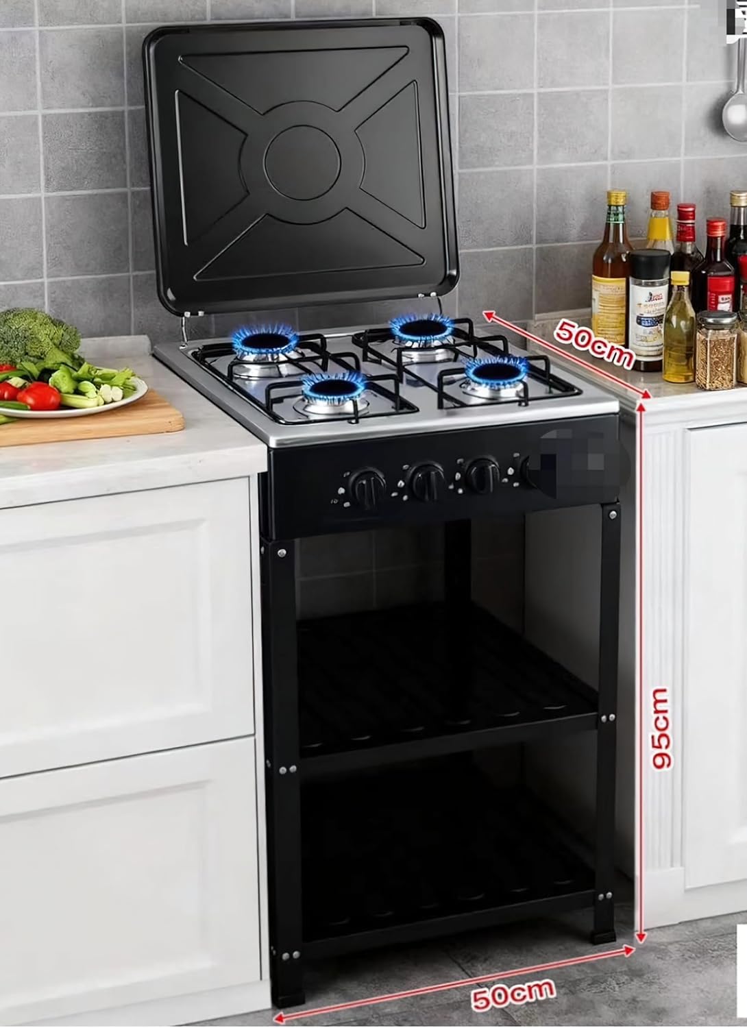 RAF R.8512 gas stove features and specifications