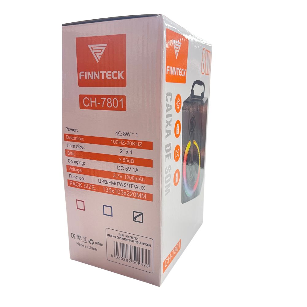 Finnteck CH-7801 Speaker Close Up