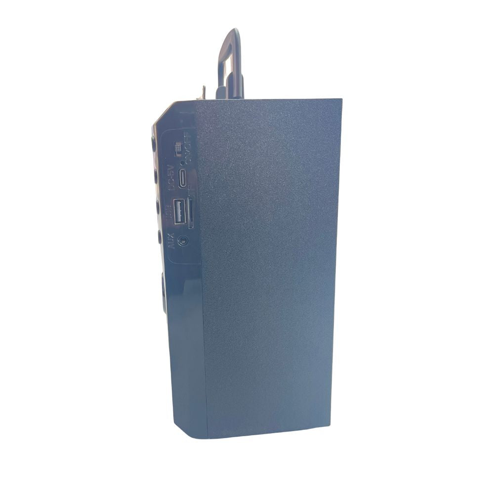Finnteck CH-7801 Speaker Side View Blue