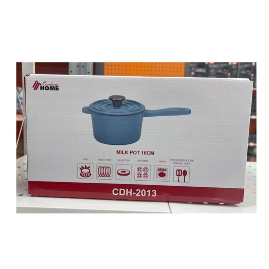 Condere Home Milk Pot 16CM Blue CDH-2013 Front