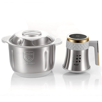 RAF R.7719 Food Processor 5L – 500W Touch Screen Stainless Steel