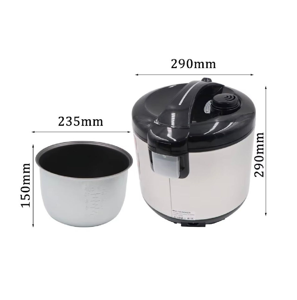RAF 12-Function Multi Cooker 900W