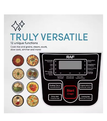 RAF 12-Function Multi Cooker 900W