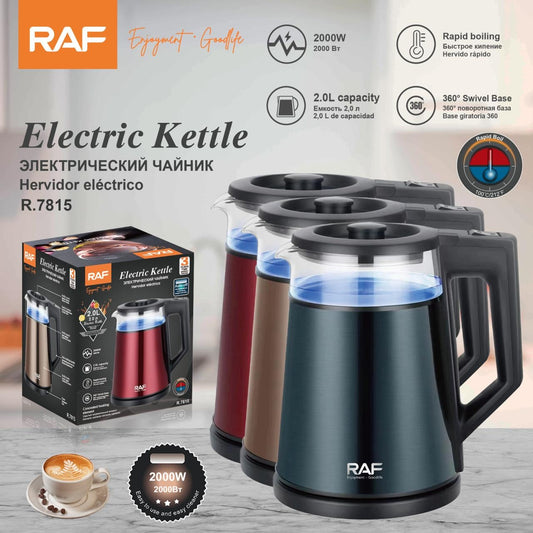 RAF R.7815 Electric Kettle – multi-colour range with box 2000W