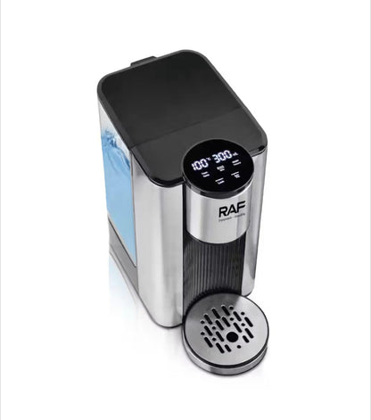 RAF R.11007 Water Dispenser – front view stainless steel with digital display