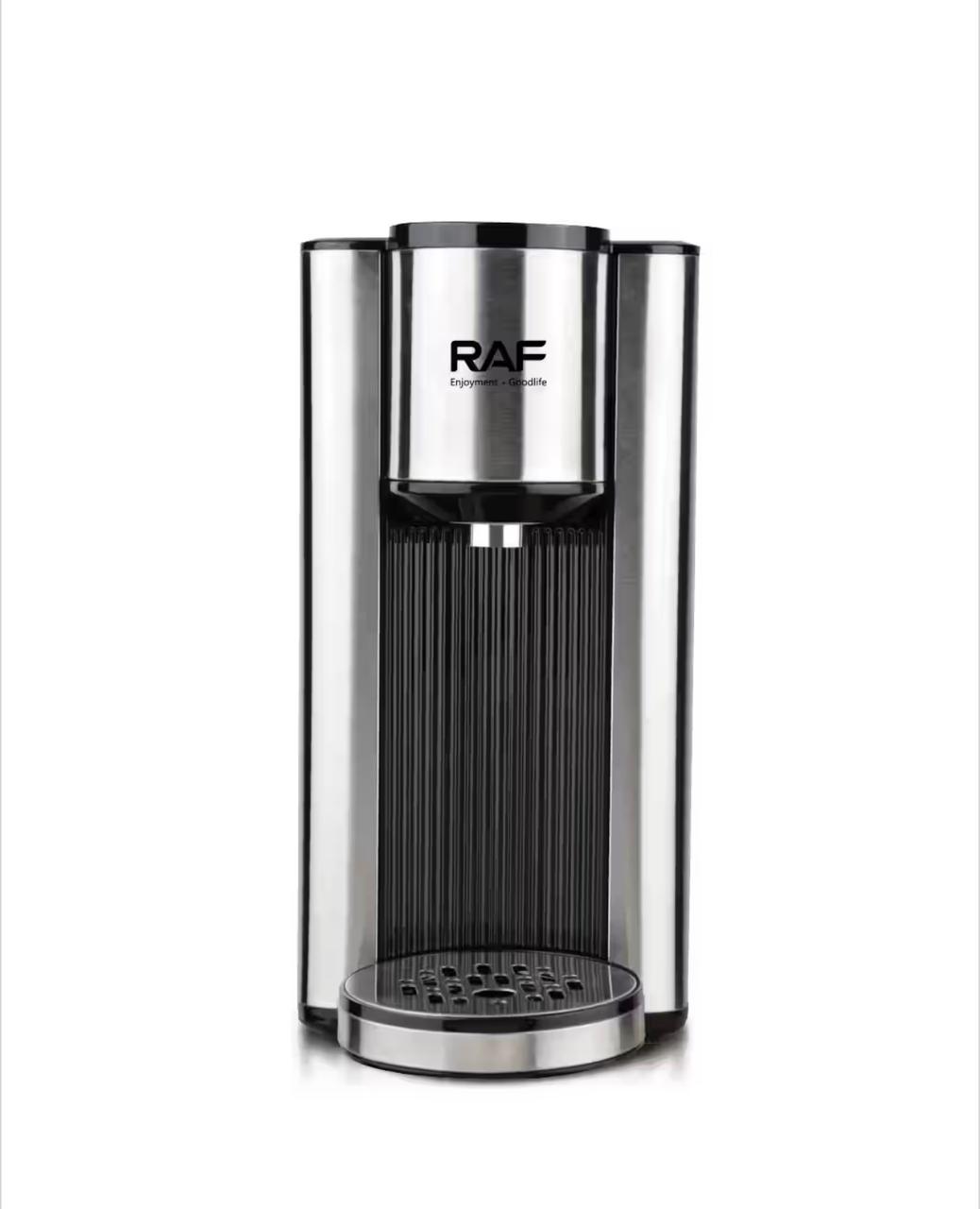 RAF R.11007 Water Dispenser – full product view with drip tray and stainless steel body